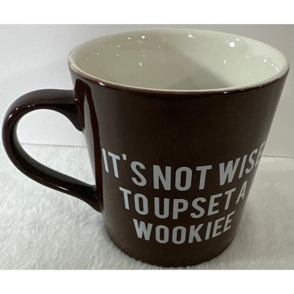 Star Wars It's Not Wise To Upset A Wookiee Chewbacca Tea Coffee Mug - Picture 2 of 6
